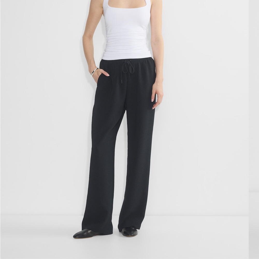 Wilfred thesis Black Drawstring Pants size M